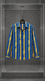Silk Medusa Chain Long Sleeve Shirt — foto 1
