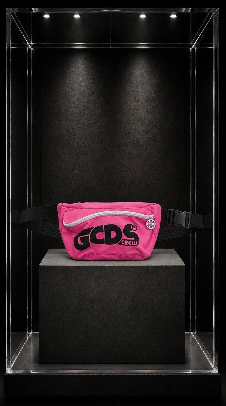 GCDS Mini Pink Crew Belt Bag — foto 1