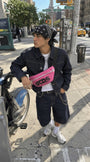 GCDS Mini Pink Crew Belt Bag — foto 2