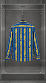 Silk Medusa Chain Long Sleeve Shirt — foto 3