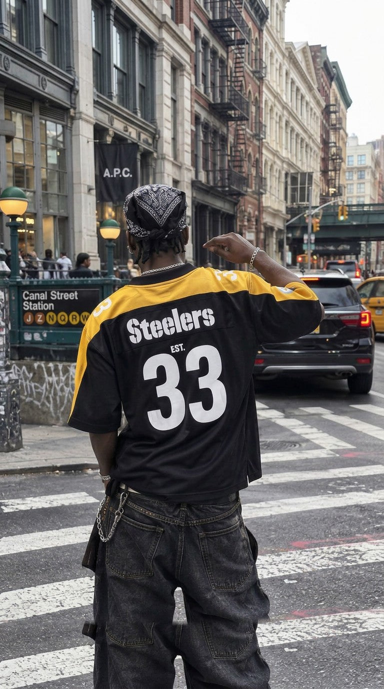 Pittsburgh Steelers EST. 33 Fan Jersey — foto 4