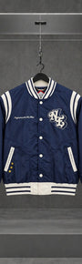 New Era 'Originators of the True Fitted' Eagle Satin Varsity Jacket — foto 1