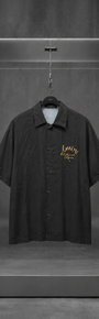 Camisa AMIRI Hollywood Camp Preta