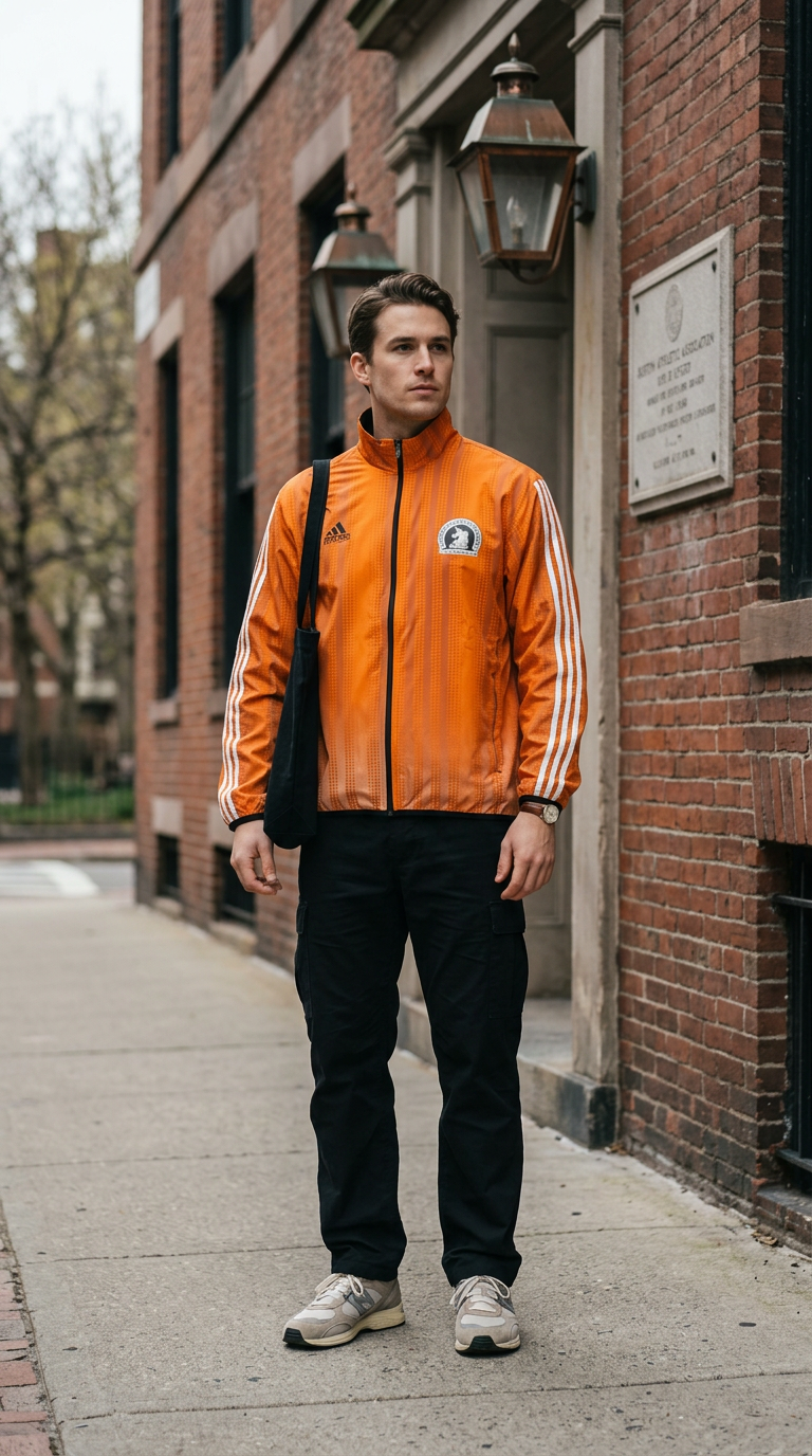 Adidas Equipment 101st Boston Marathon 1997 Jacket