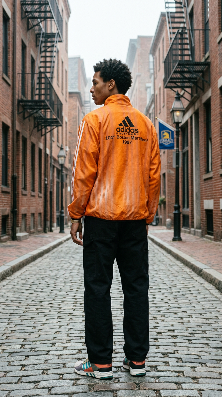 Adidas Equipment 101st Boston Marathon 1997 Jacket