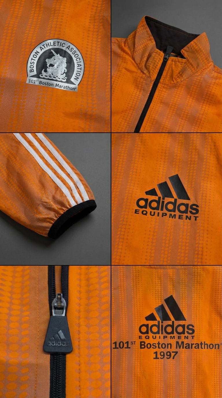 Adidas Equipment 101st Boston Marathon 1997 Jacket