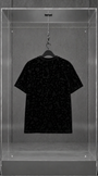 Camiseta Dolce & Gabbana Monograma DG Flocado Preta