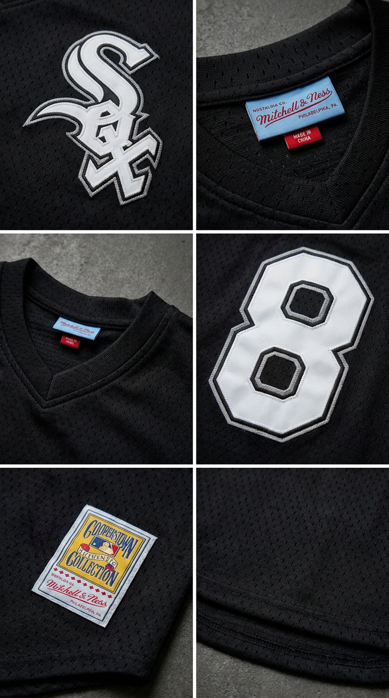 Chicago White Sox Cooperstown Collection Mesh Batting Practice Jersey