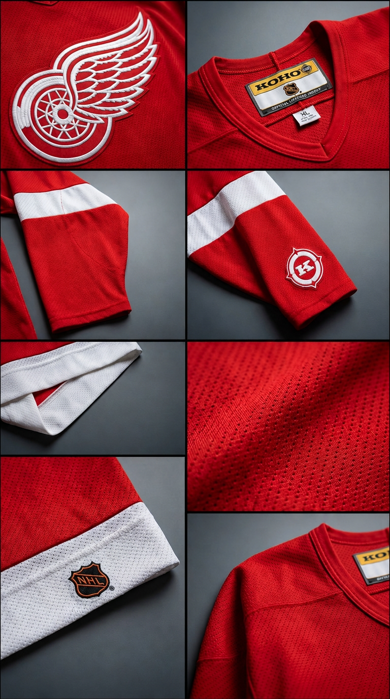 Jersey Vintage Detroit Red Wings