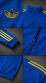 Jaqueta Adidas Trefoil Keyrolan Vintage