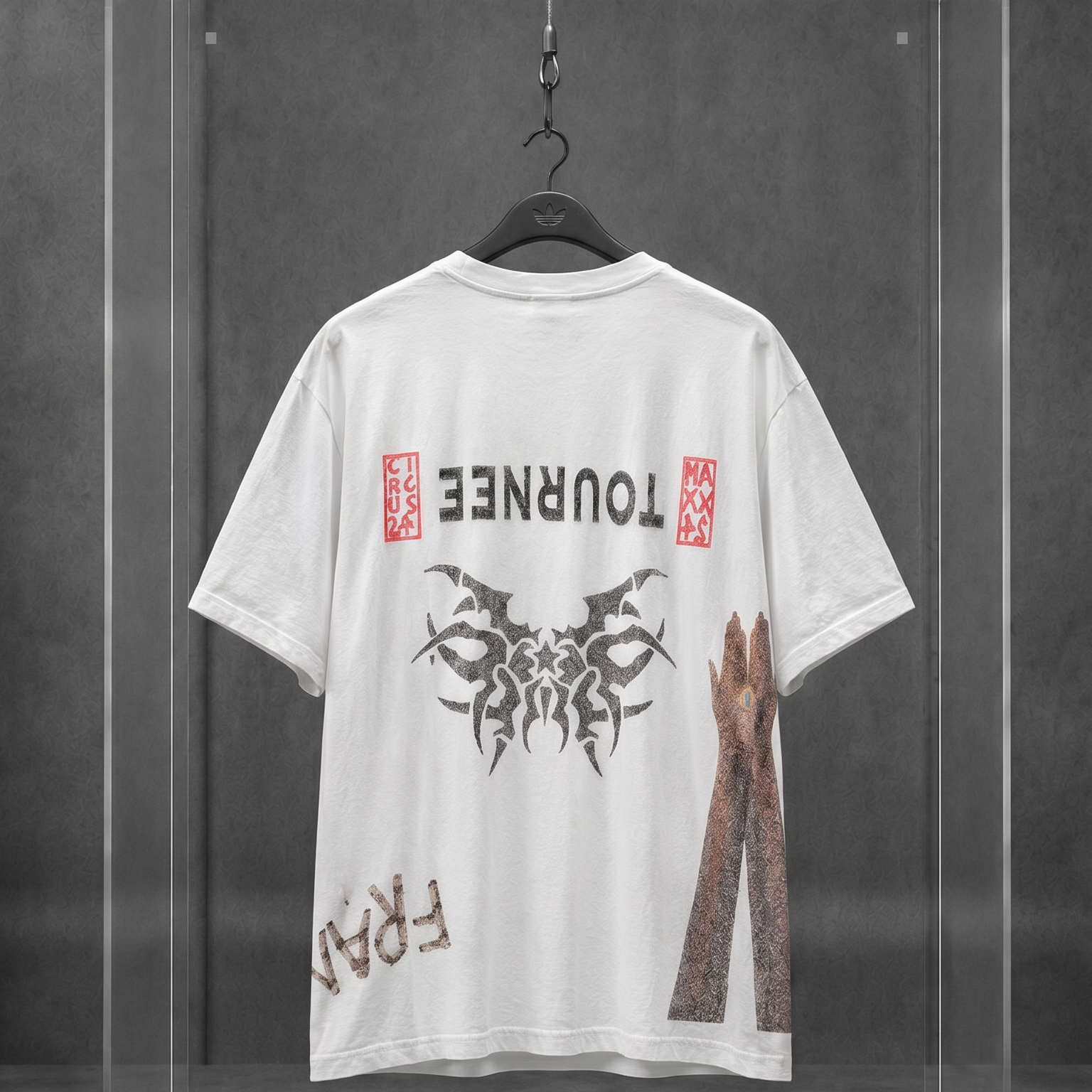 Camiseta Travis Scott Utopia — Circus Maximus Euro Tour