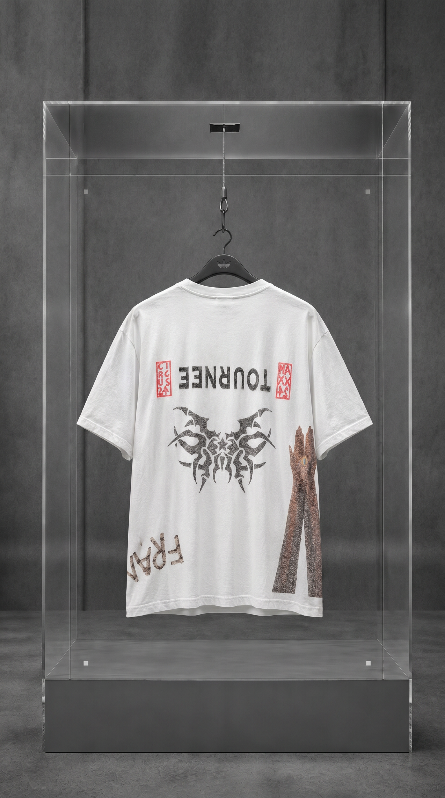 Camiseta Travis Scott Utopia — Circus Maximus Euro Tour