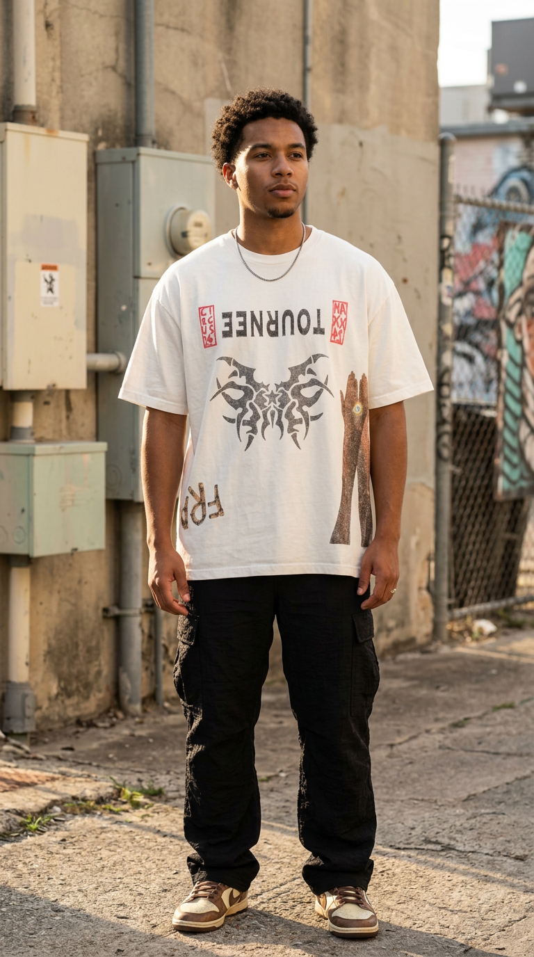 Camiseta Travis Scott Utopia — Circus Maximus Euro Tour