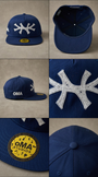Boné OMA Studios New York Chain Stitch — Azul-Marinho