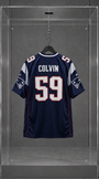 Jersey New England Patriots Rosevelt Colvin #59