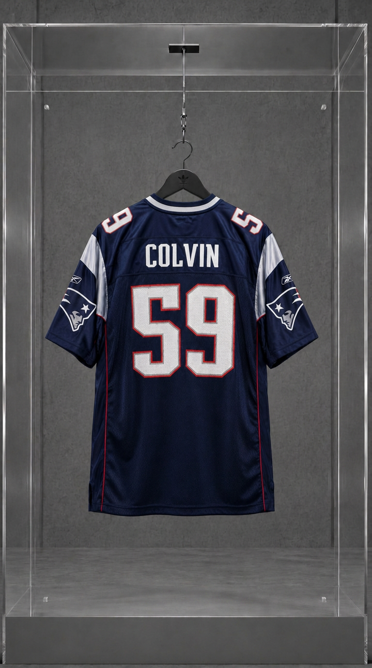 Jersey New England Patriots Rosevelt Colvin #59