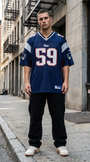 Jersey New England Patriots Rosevelt Colvin #59