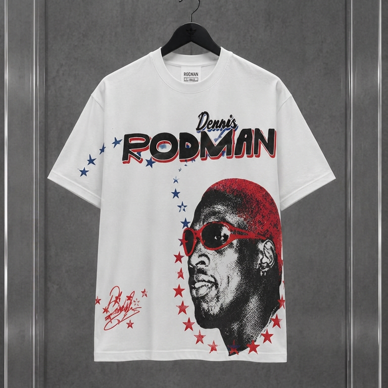 Camiseta Dennis Rodman Big Face