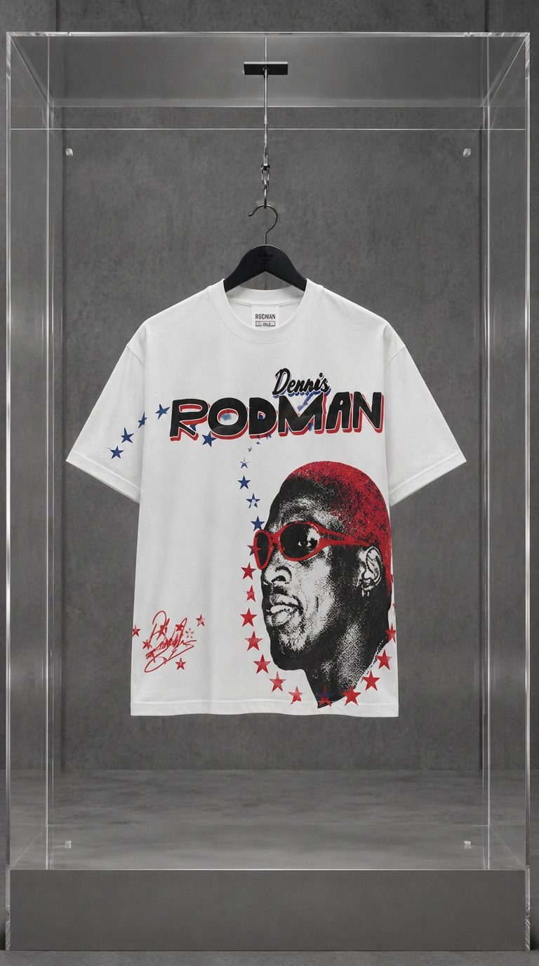Camiseta Dennis Rodman Big Face