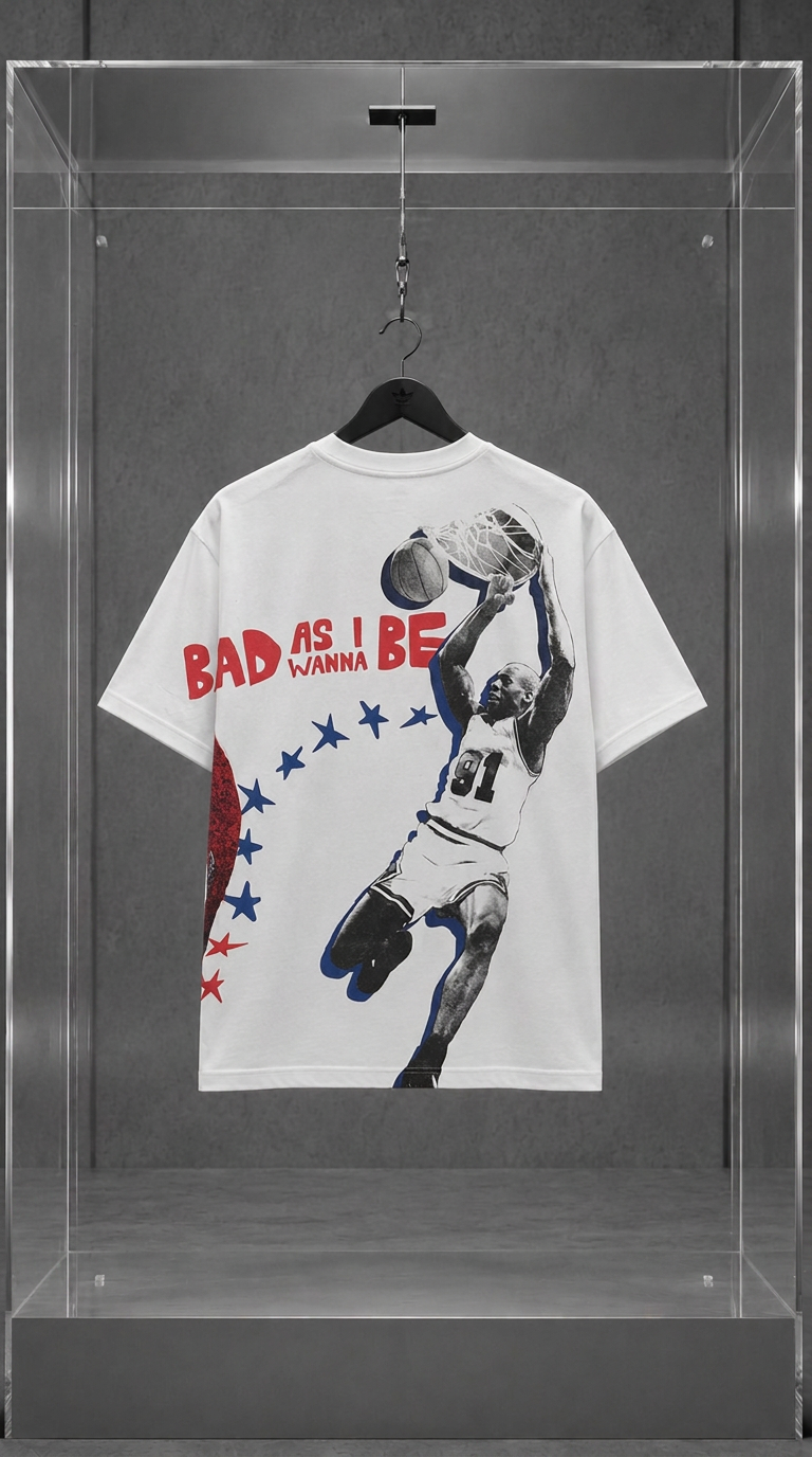 Camiseta Dennis Rodman Big Face