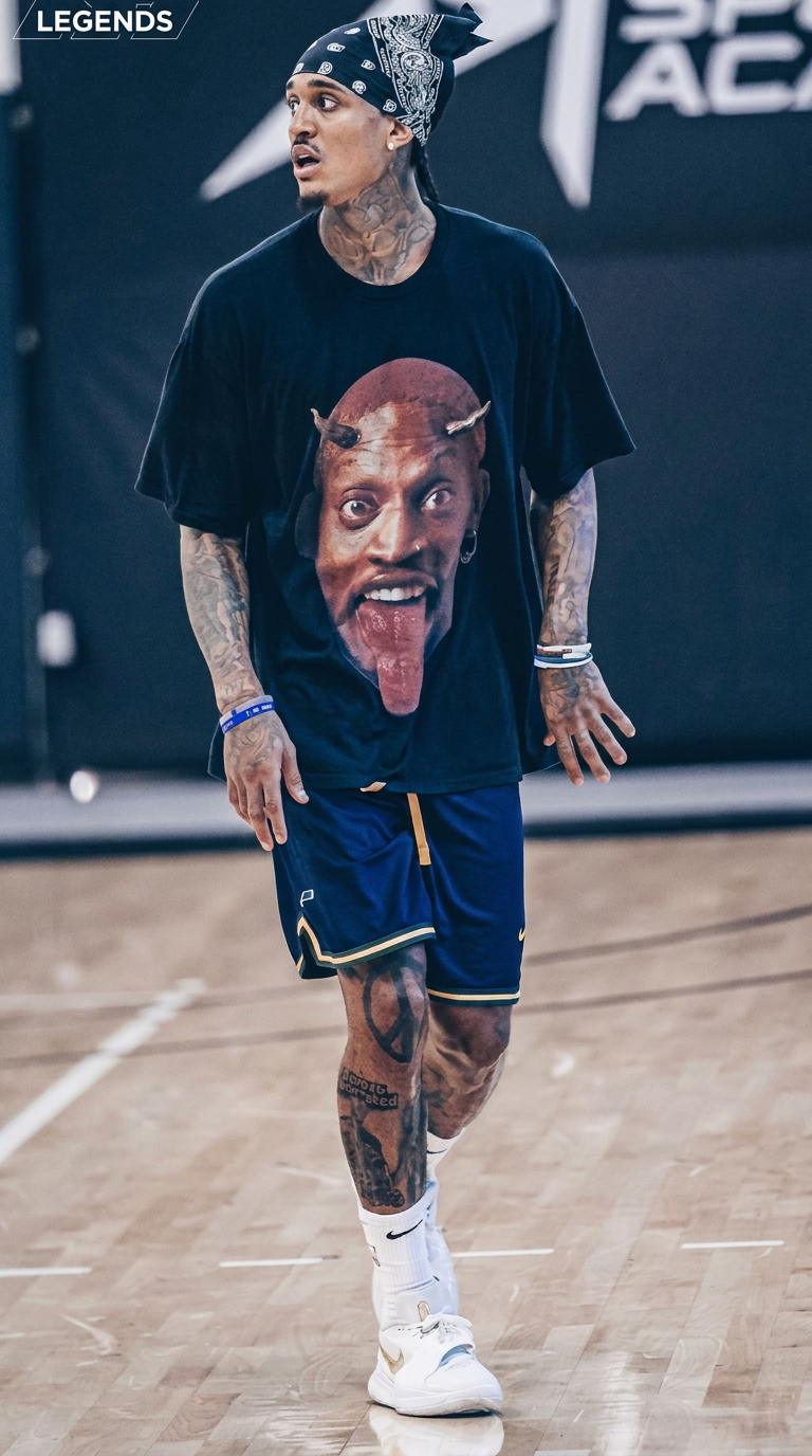 Camiseta Dennis Rodman Big Face