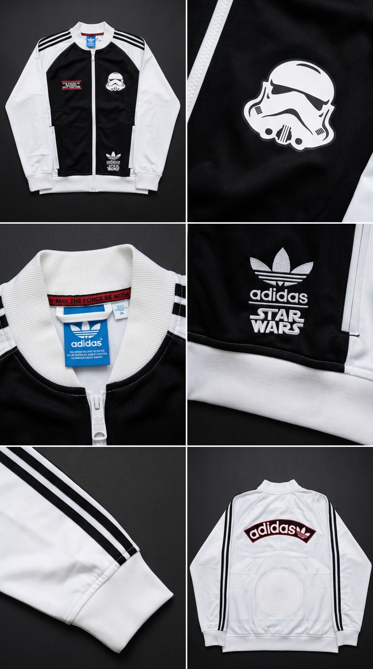 Adidas Originals × Star Wars Stormtrooper Track Jacket