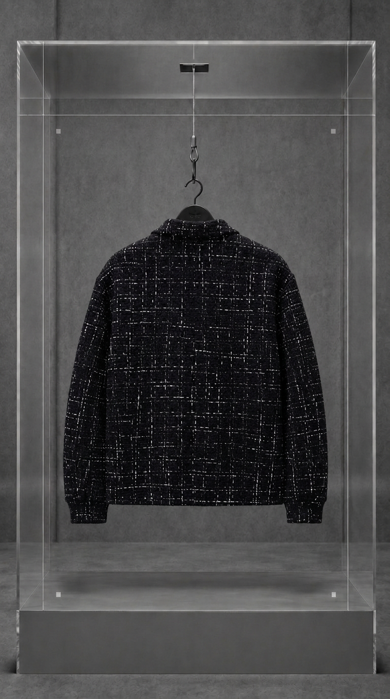 Camisa Overshirt AMIRI Fleck Tweed Padded