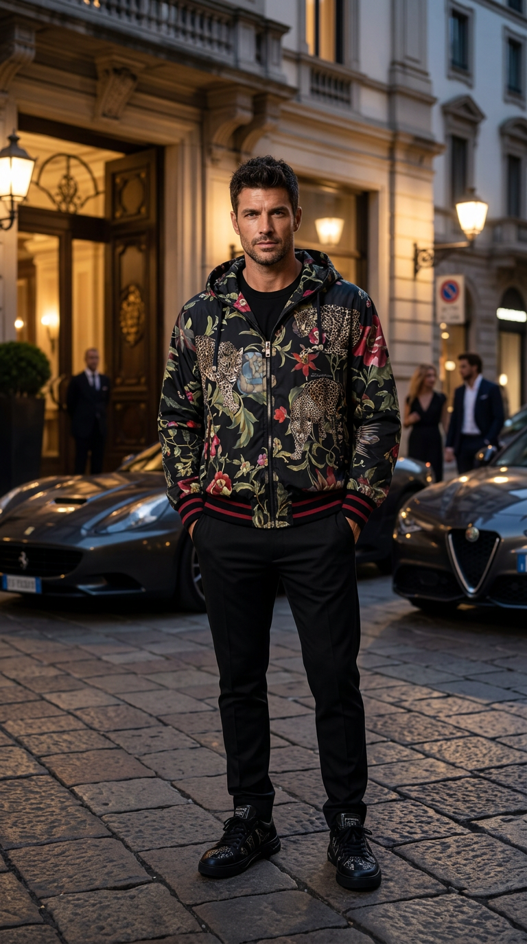 Jaqueta Dolce & Gabbana Jungle Print