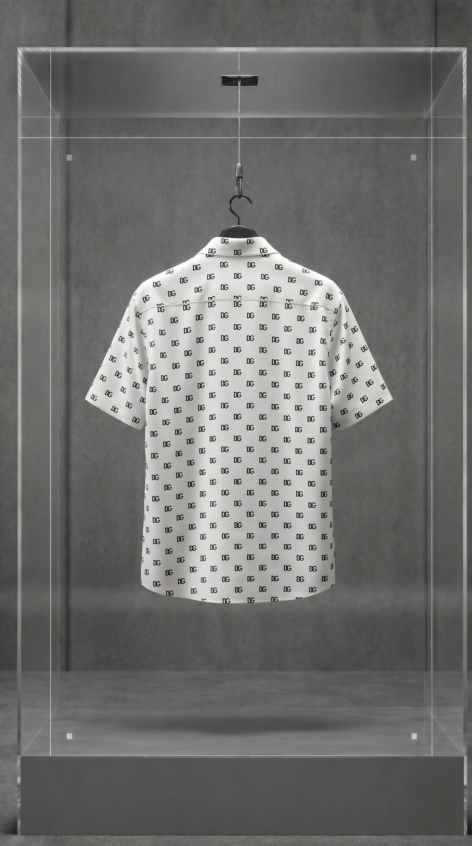 Camisa Dolce & Gabbana Logo Mania / DG Monogram