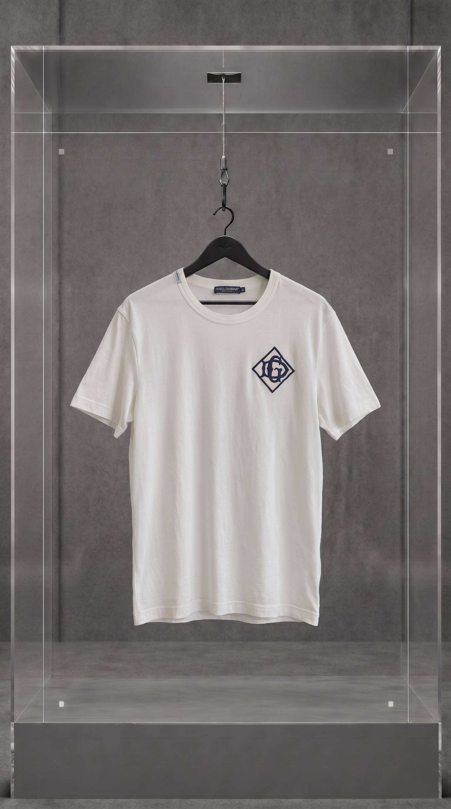 DOLCE & GABBANA Tee com patch DG