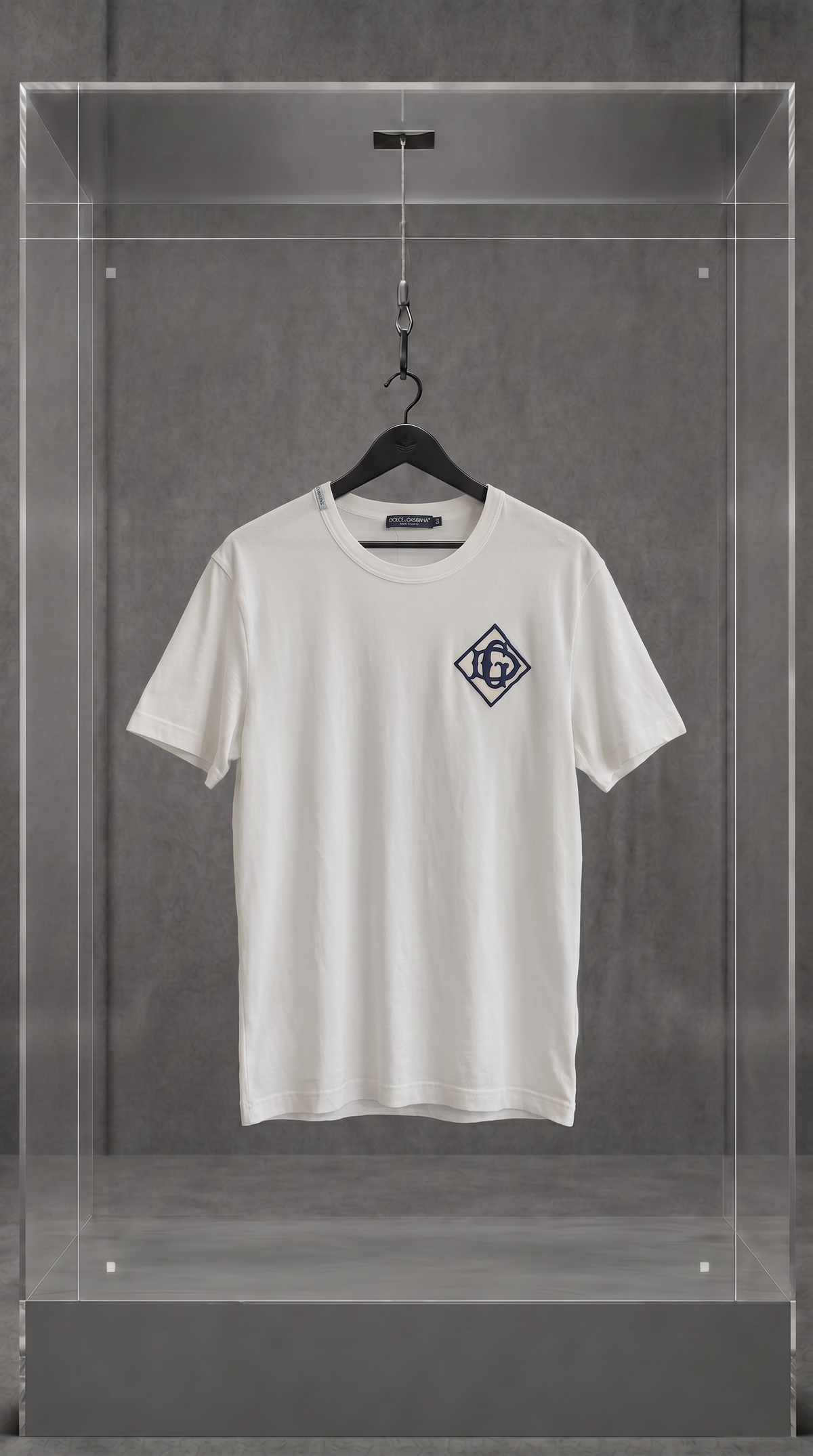 DOLCE & GABBANA Tee com patch DG