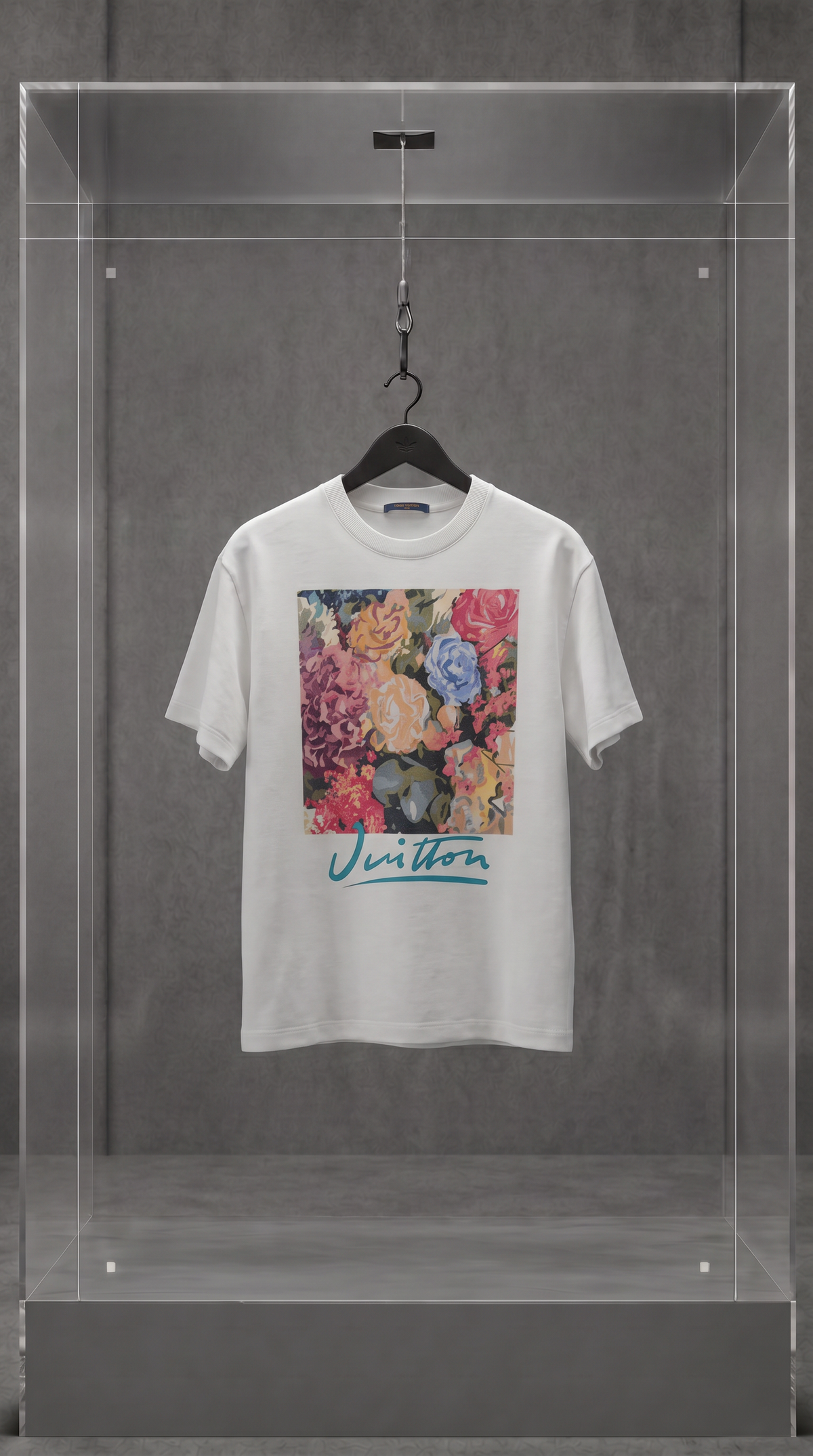 Floral / 'Vuitton' Signature Tee