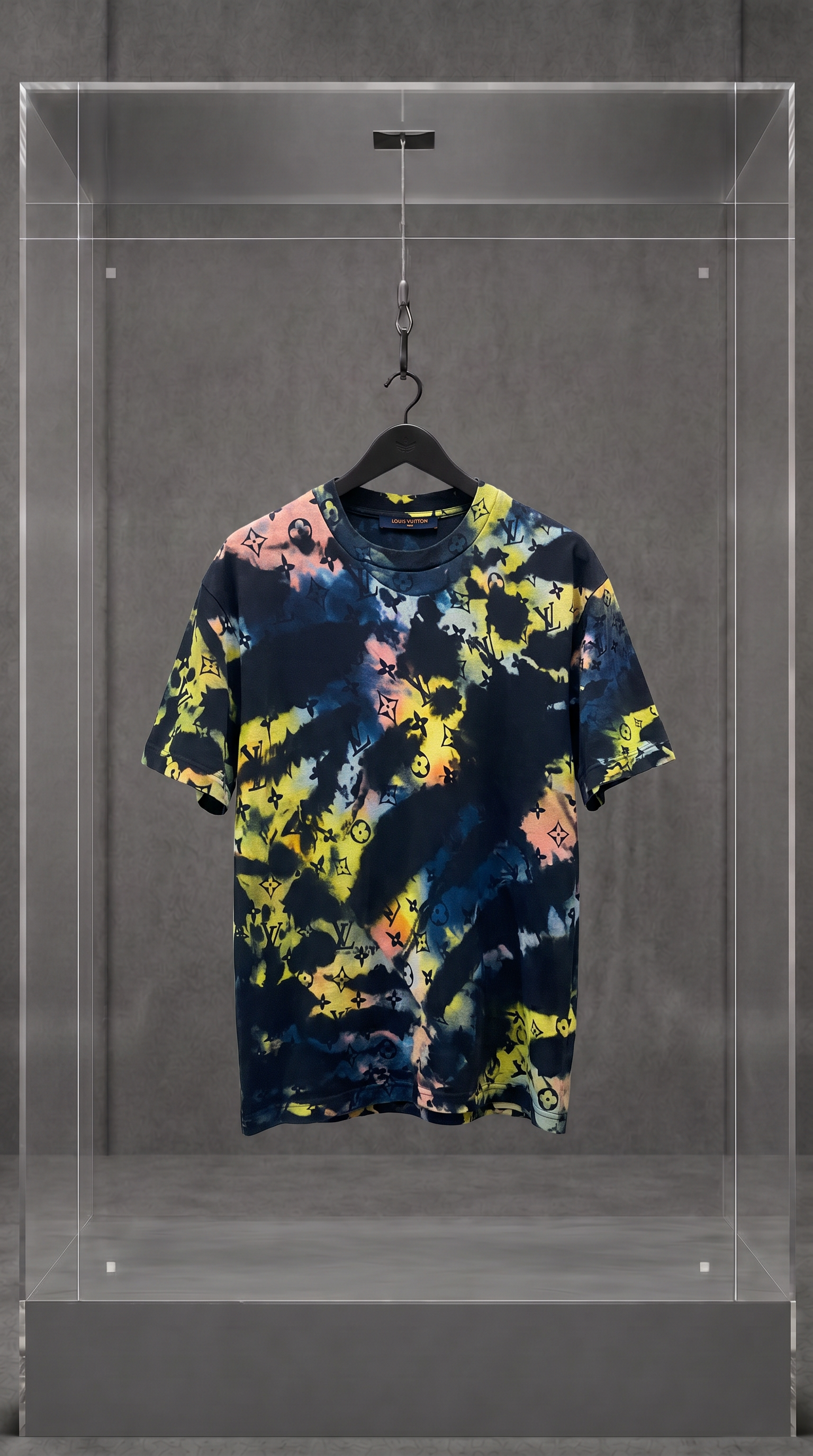LOUIS VUITTON Monogram Tie & Dye Tee — Virgil Abloh