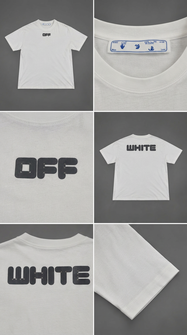 OFF / WHITE' Logo Tee