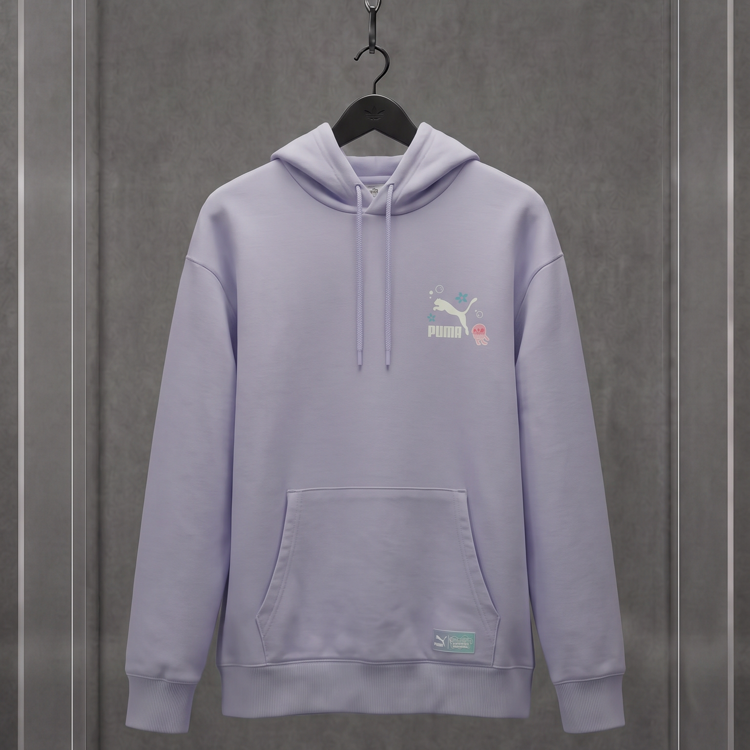 PUMA × SPONGEBOB SQUAREPANTS Graphic Hoodie (lilás) · 2023