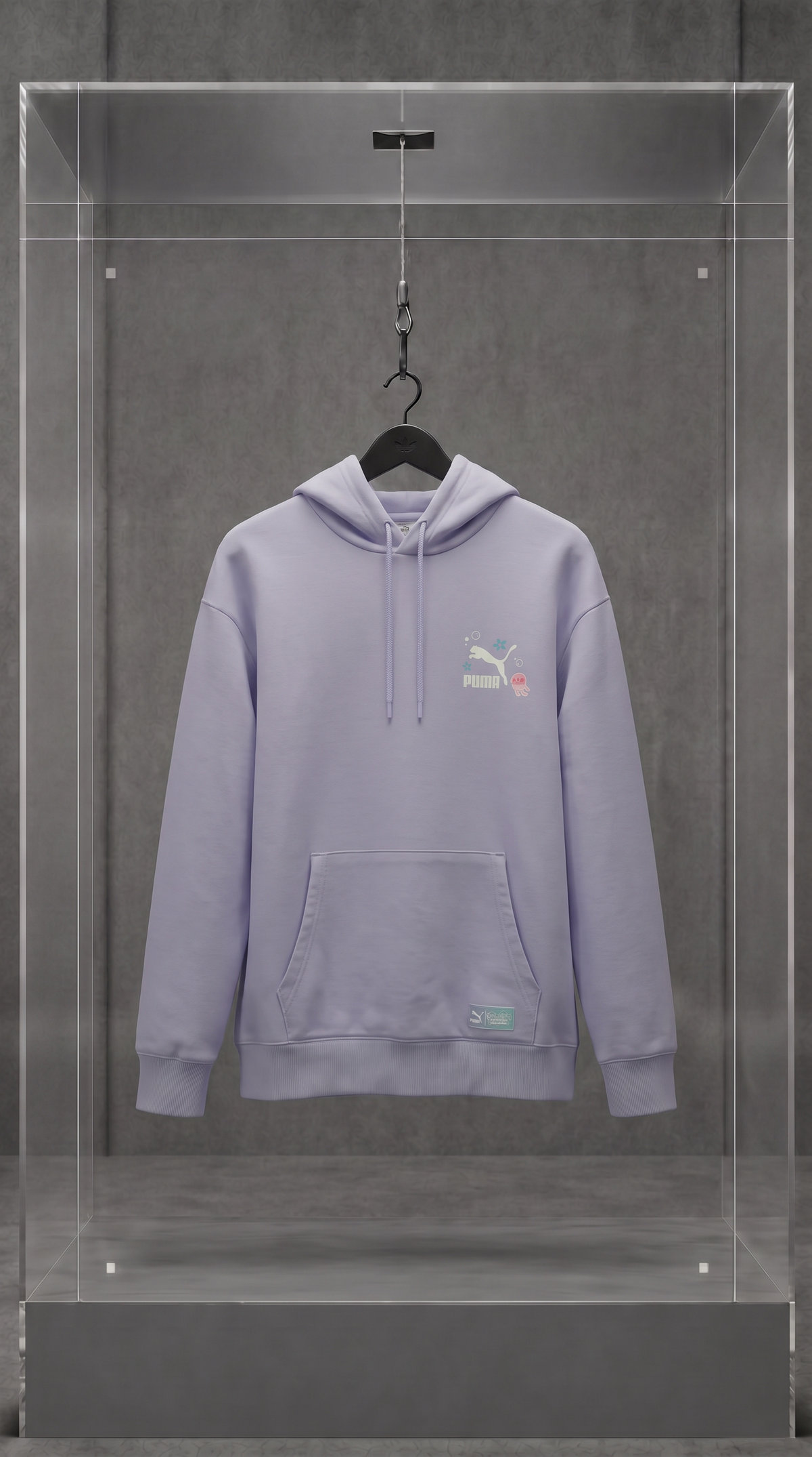 PUMA × SPONGEBOB SQUAREPANTS Graphic Hoodie (lilás) · 2023