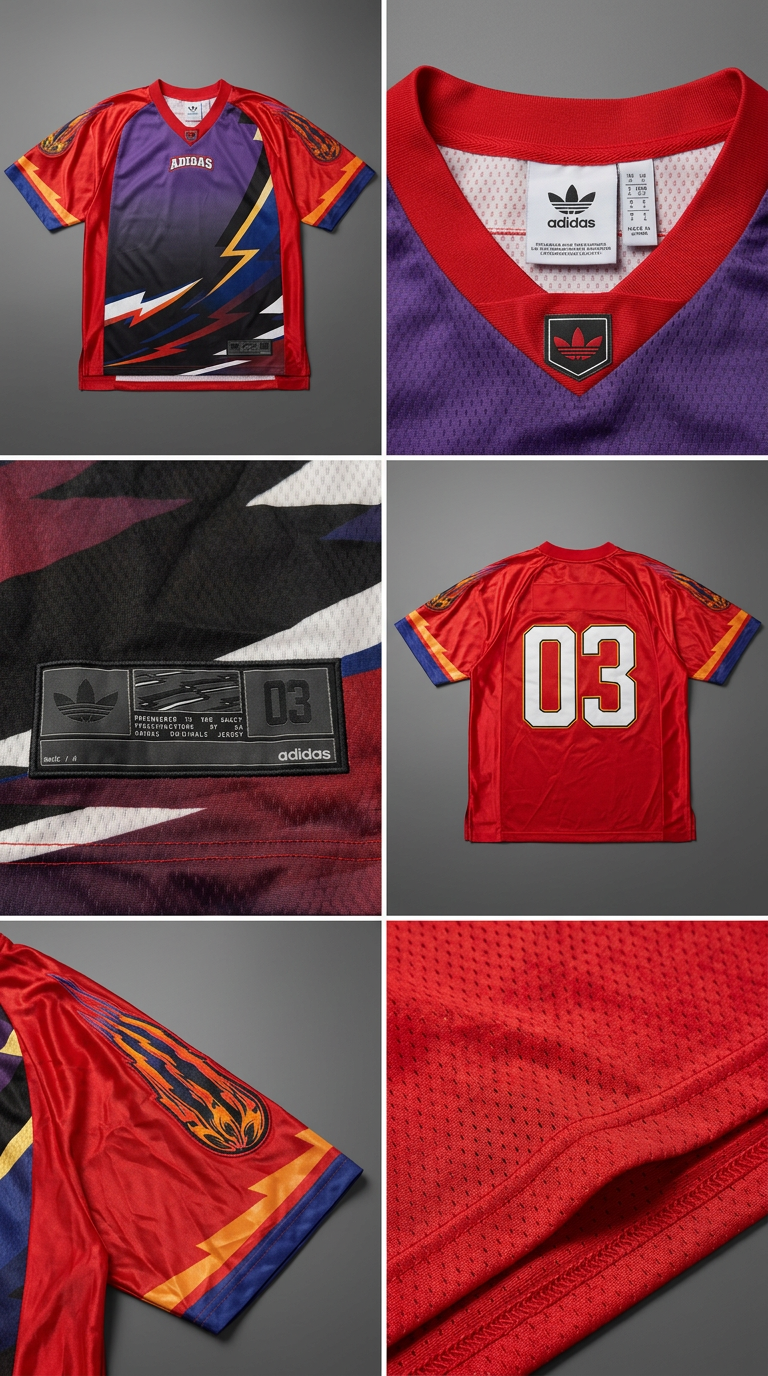 adidas Originals — Adilenium S3 Team Jersey (Better Scarlet)