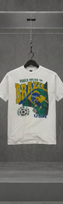 World Soccer '94 Brazil — tee (reprint Gildan)