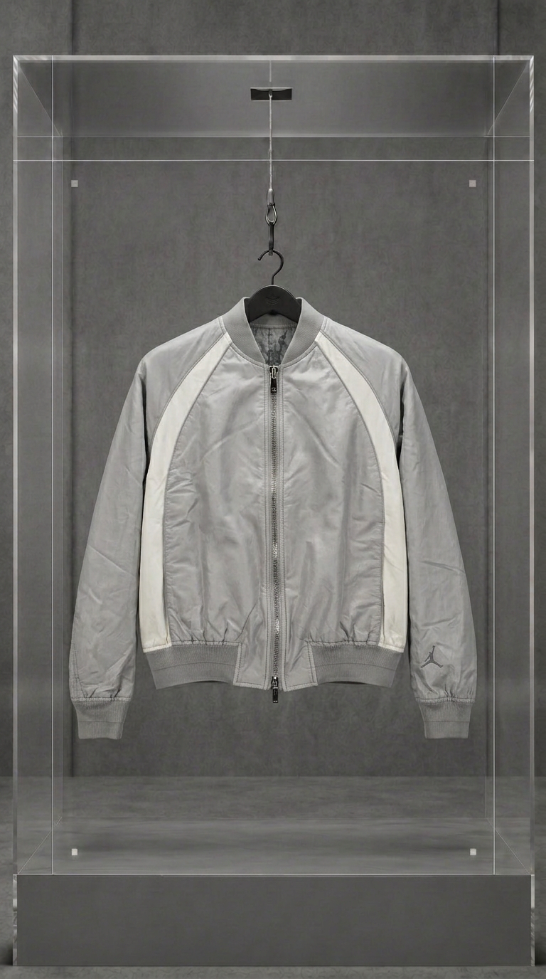 DIOR × AIR JORDAN Air Dior Bomber — GREY