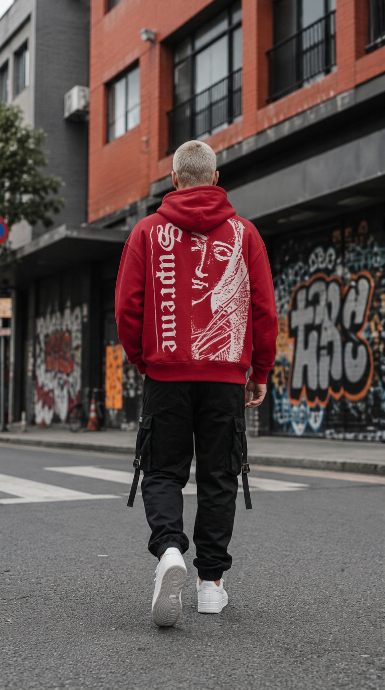 SUPREME Portrait Hooded Sweatshirt